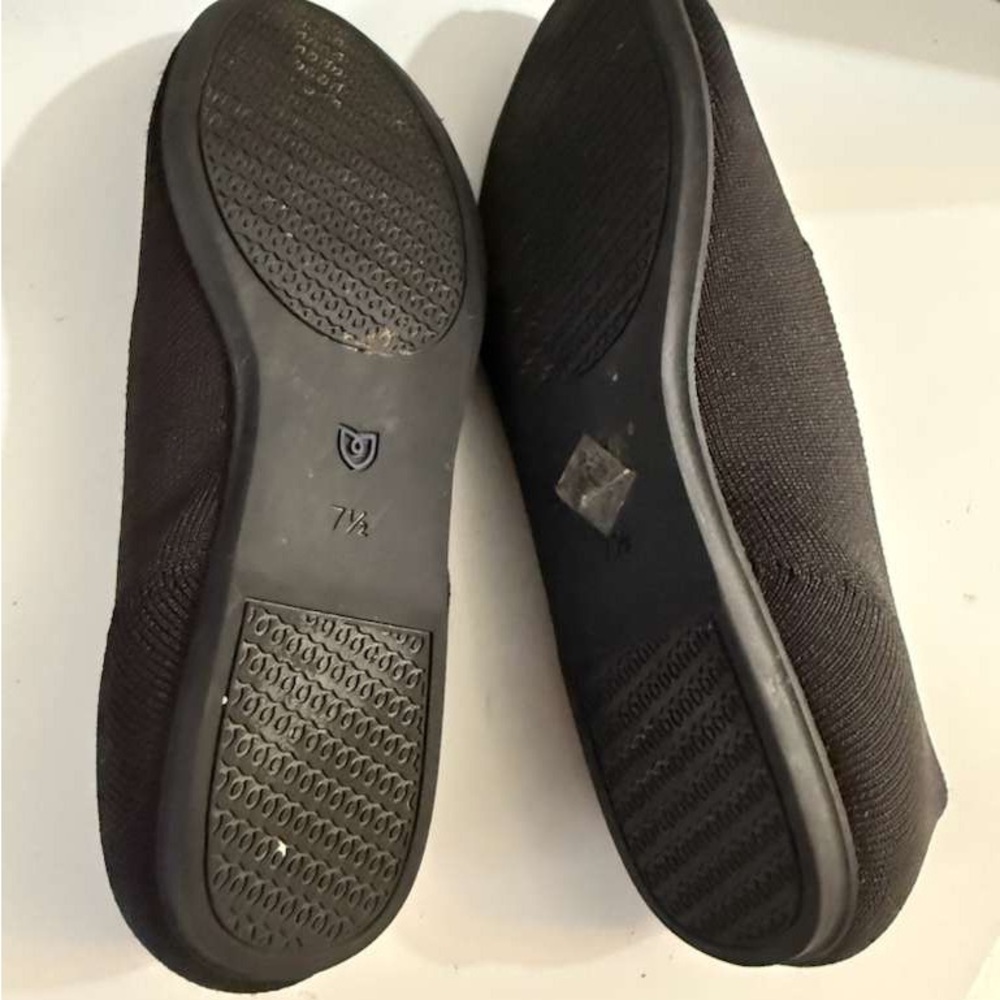 Rothy's  Black and Blue Slip-On Loafers - Picture 4 of 5